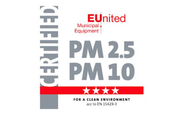Logo PM10 und PM2,5 Zertifikat